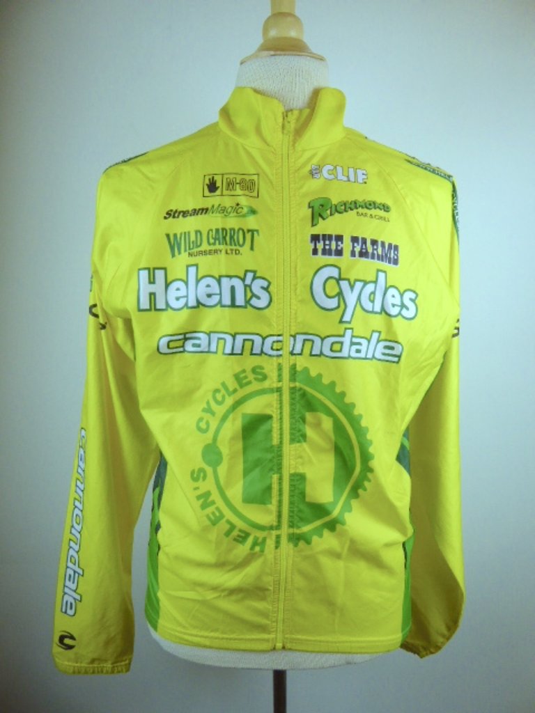 Cannondale Cycling Jersey Sponsor Zip Front Jacket M